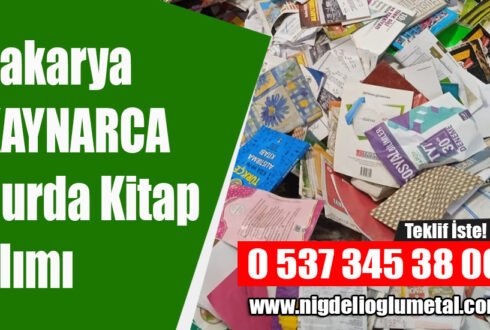 Sakarya Kaynarca Hurda Kitap Alımı