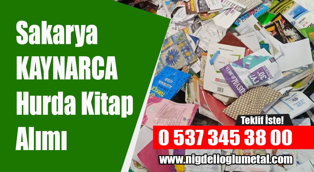 Sakarya Kaynarca Hurda Kitap Alımı
